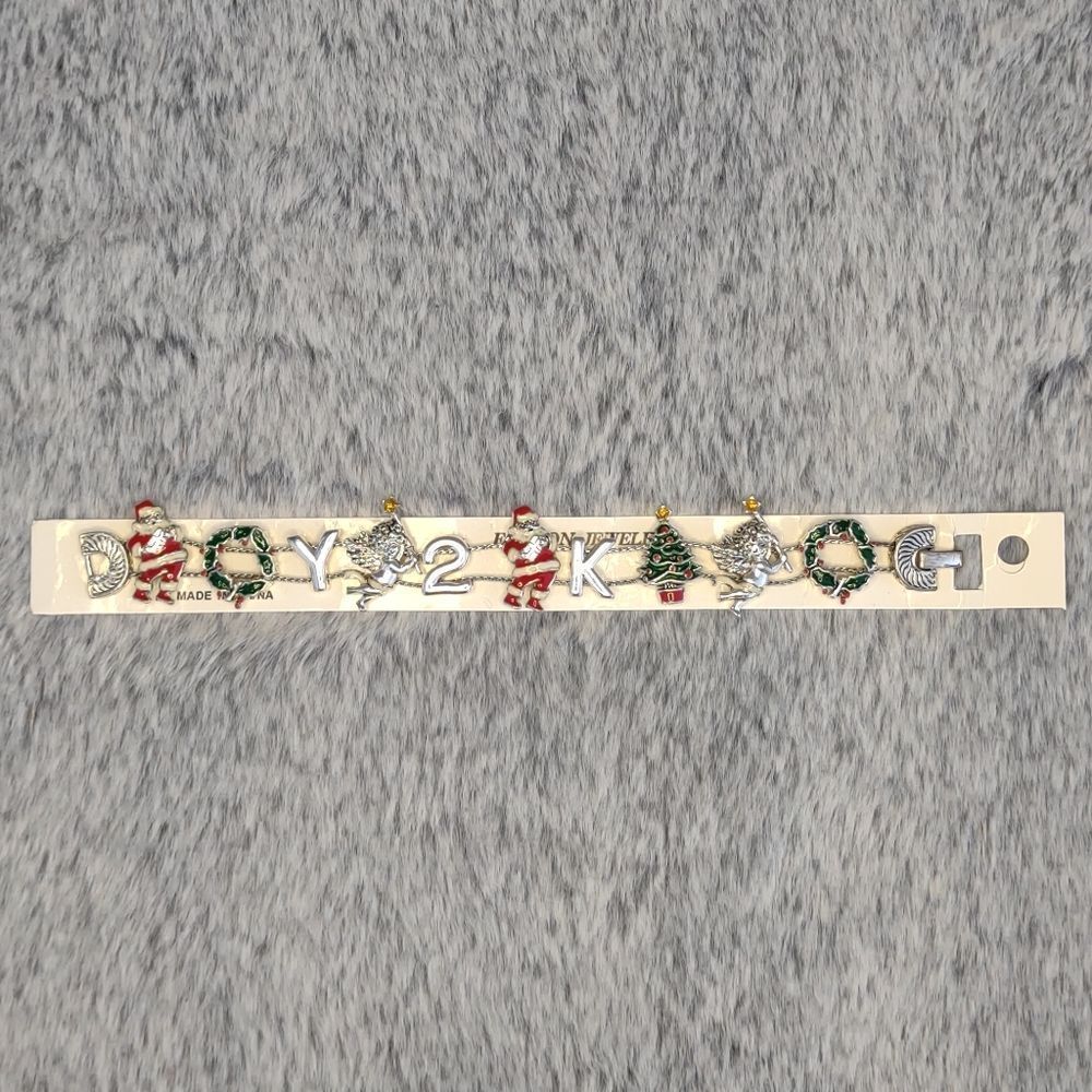 Fashion Jewelry Y2K Christmas Charm Bracelet